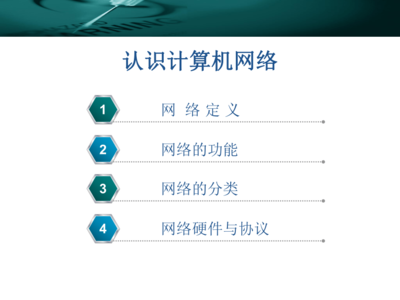 認(rèn)識計(jì)算機(jī)網(wǎng)絡(luò) 連接世界的橋梁